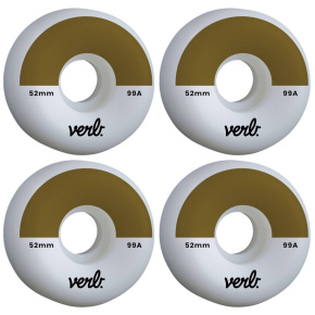 Verb Dip 99A Skate Wheels 4-Pack (52mm|Gold)