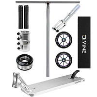 Freestyle Scooter Custom Divine Street 6" Silver