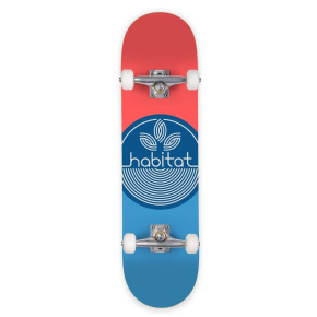 Habitat Leaf Dot Skateboard Set (7.75"|Blue)