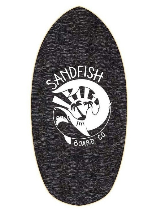 Sandfish Foam Traction Pro Cruiser Skimboard (40"|White)