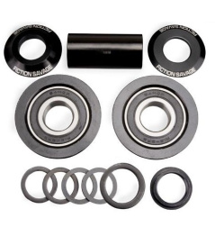 Fiction Savage American Mid Sealed BMX Bottom Bracket (19mm|Black)
