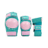SFR Star Triple Pad Set - Pink/Green - Small