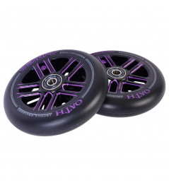 Oath Binary Wheels 110mm Black / Purple