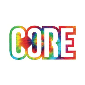 Core Classic Tie Dye sticker