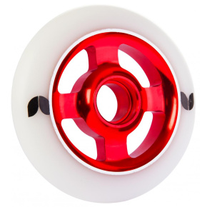 Blazer Pro Scooter Wheel Stormer 4 Spoke Aluminium - 100 MM White/Red