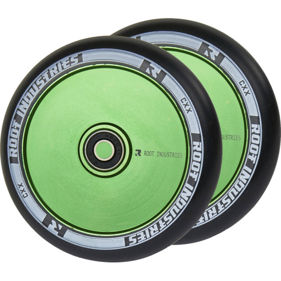 Wheels Root Industries Air 120mm green 2pcs