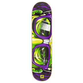 Hydroponic Glasses Skate Board (8.25"|Rectangular Purple)