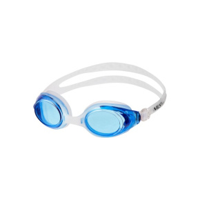 NILS Aqua Swimming Goggles NQG600AF white/blue