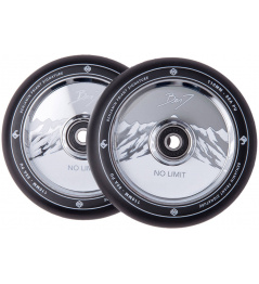Striker Benj No Limit wheels 110mm black / chrome 2pcs