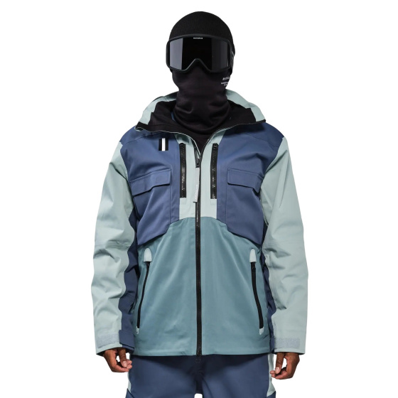 Whitespace 2L Cargo Insulated Jacket (M|Slate Blue)