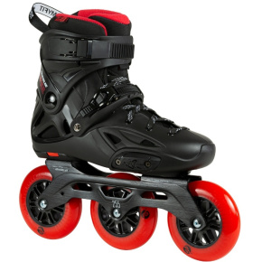 Roller skates Powerslide Imperial Black Red 110