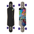 Longboard Street Surfing FREERIDE 39" CURVE Wolf - artist series
