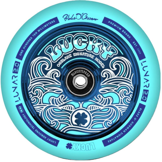 Wheel Lucky OG Blake 110mm Turquoise