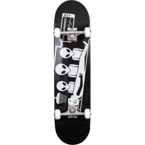Alien Workshop Abduction Skateboard Set (8"|Black/White)