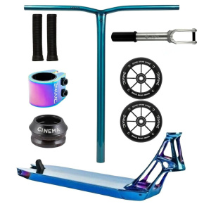 Freestyle Scooter Custom Divine X Union X Ethic Pandemonium 460 mm Blue