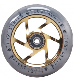Striker Lux Clear wheel 110mm Gold Chrome