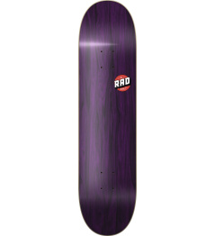 RAD Blank Logo Skate Board (7.75"|Purple Maple)
