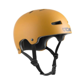 TSG Evolution Solid Color Helmet Satin Yellow Ocher S/M