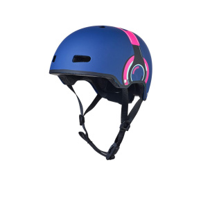 Helmet Micro LED Headphone pink M (54-58 cm)