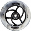 Lucky Torsion Wheel 110mm Black / White Swirl