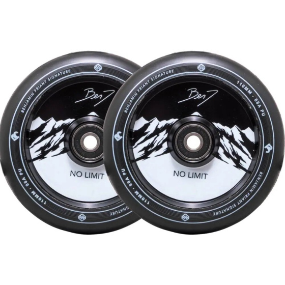 Striker Benj No Limit wheels 110mm black 2pcs