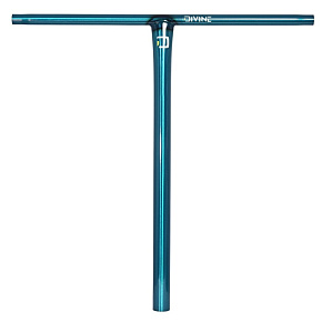 Divine T-bar Handlebars Standard 580x580 mm Polished Teal Divine T-bar Handlebars Standard 580x580 mm Polished Teal