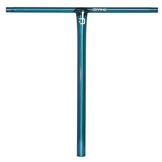 Divine T-bar Handlebars Standard 580x580 mm Polished Teal