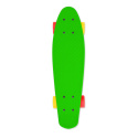 Skateboard FIZZ BOARD Green, Red-Yellow PU, green
