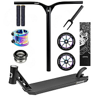 Freestyle Scooter Custom Divine Park ALU Black/Neochrome