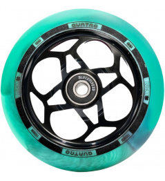 Wheel Lucky Quatro 110mm Black / Turquoise