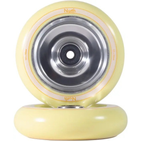 North Fullcore Scooter Wheel (30mm|Silver/Cream)