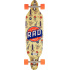 RAD Complete Longboard (35 "| Wallpaper Orange)