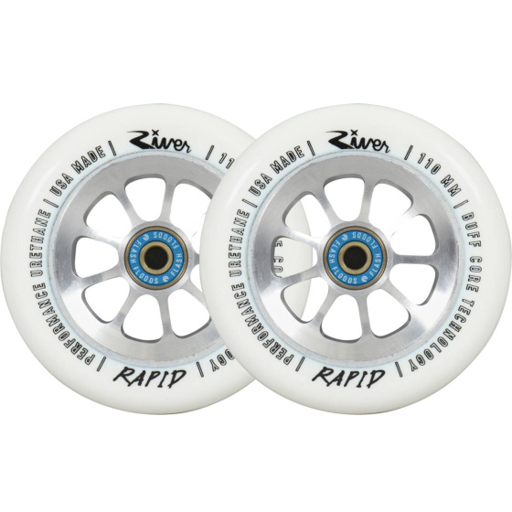 River Naturals Rapid wheels 2 pcs 110mm Blizzard