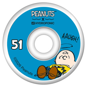 Hydroponic x Peanuts Skate Wheels (51mm|Charlie Brown)