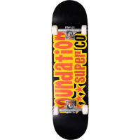 Foundation 3 Star Skateboard Complete (8.125"|Black)