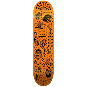 KFD Premium Wallpaper Skate Board (8.75"|Flash Orange)