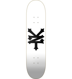 Zoo York Classic Crackerjack Skate Board (8.125"|White)