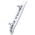 Skateboard Zoo York Logo Block 7.75 "White