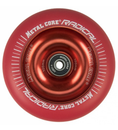 Metal Core Radical Fluorescent 110 mm castor red
