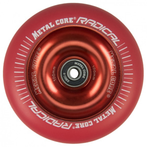 Metal Core Radical Fluorescent 110 mm castor red