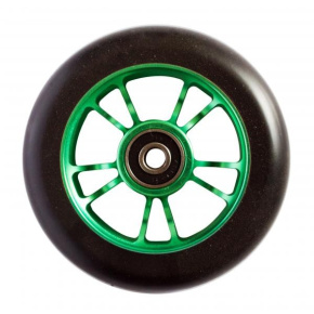 Blunt 10 Spokes 100 mm black green wheel
