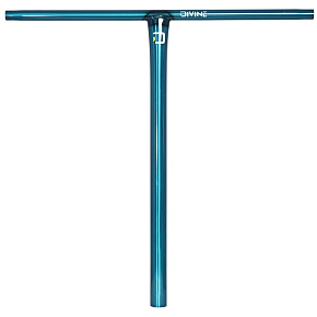 Divine T-bar Handlebars Oversize 580x580 mm Polished Teal Divine T-bar Handlebars Oversize 580x580 mm Polished Teal