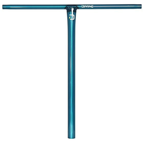 Divine T-bar Handlebars Oversize 580x580 mm Polished Teal