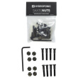 Hydroponic Matrix Skateboard Hardware (1.5"|Black)