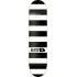 KFD Stripes Skate Board (8"|White)