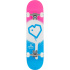 Blueprint Spray Heart V2 Skateboard Complete (7.75"|Blue/White/Pink)