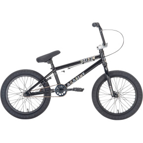 Academy Origin 16" 2022 Freestyle BMX Bike (Black/Polished)