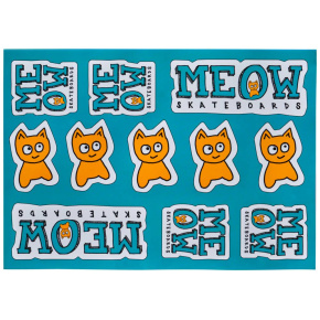 Meow Logo Sticker Set