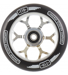 Wheel Longway Precinct 110mm Silver