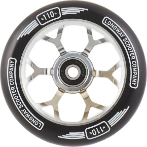 Wheel Longway Precinct 110mm Silver